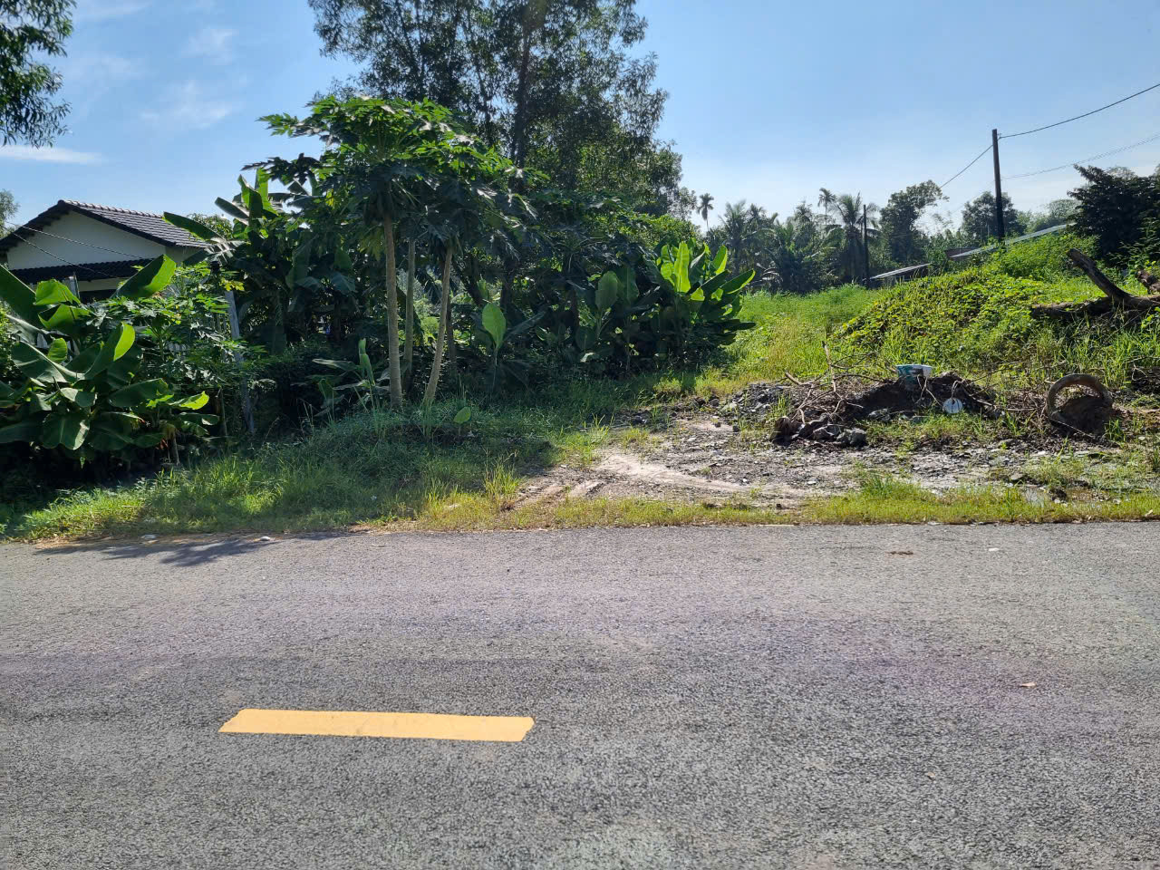 (B408) Đất mặt tiền đường Trung An, dt 1236m2, thổ cư 300m2, giá 9 tỷ