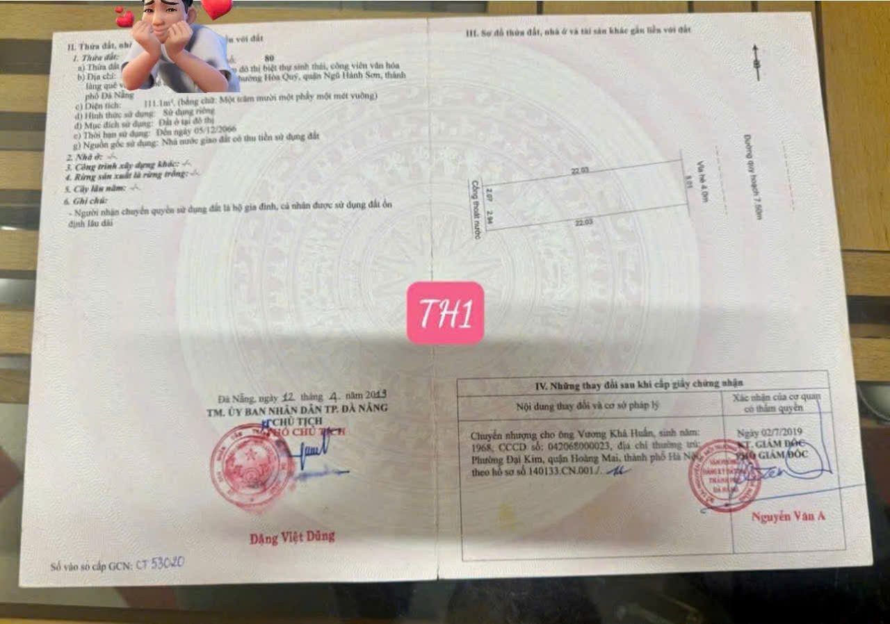 📌📌📌LÀM VIỆC TRỰC TIẾP GIÁ TỐT !!! Bán đất Trung Hòa 1, Hòa Quý