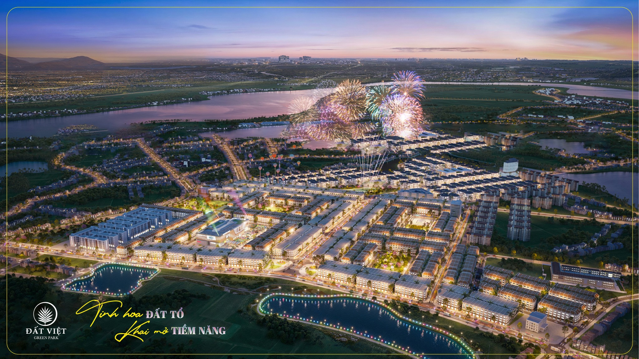 Đất nền trung tâm thị xã Phú Thọ - Dự án Đất Việt Green Park, giá từ hơn 2 tỷ/lô giai đoạn đầu