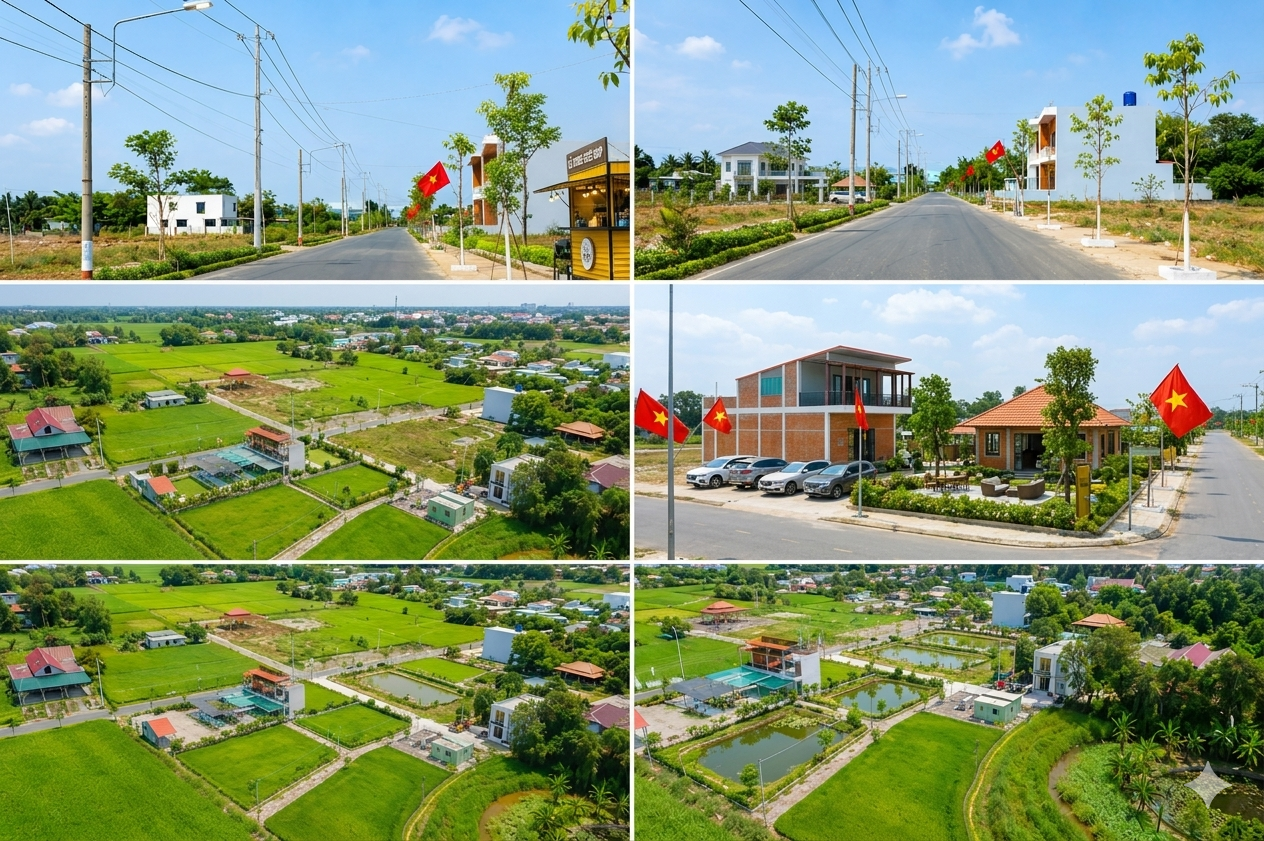 ĐẤT TRUNG TÂM CẦN ĐƯỚC – SỔ RIÊNG, MẶT TIỀN ĐƯỜNG TRƯƠNG ĐỊNH