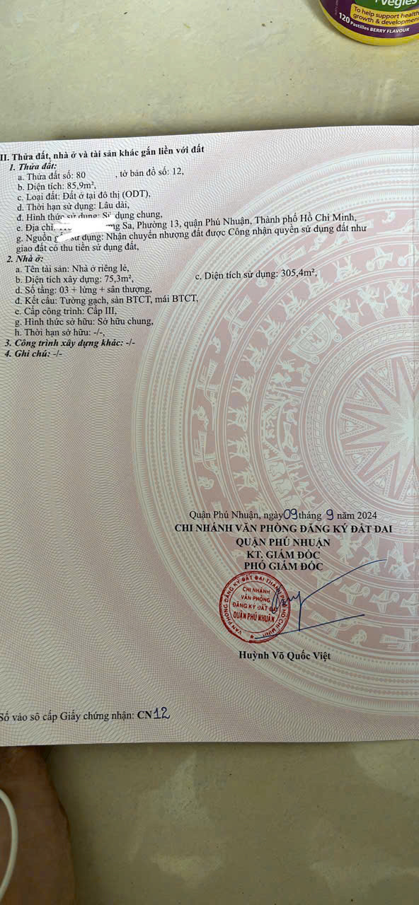 Bán nhà Hẻm Trường Sa, Phường 13, Quận Phú Nhuận – Giá 22,4 tỷ