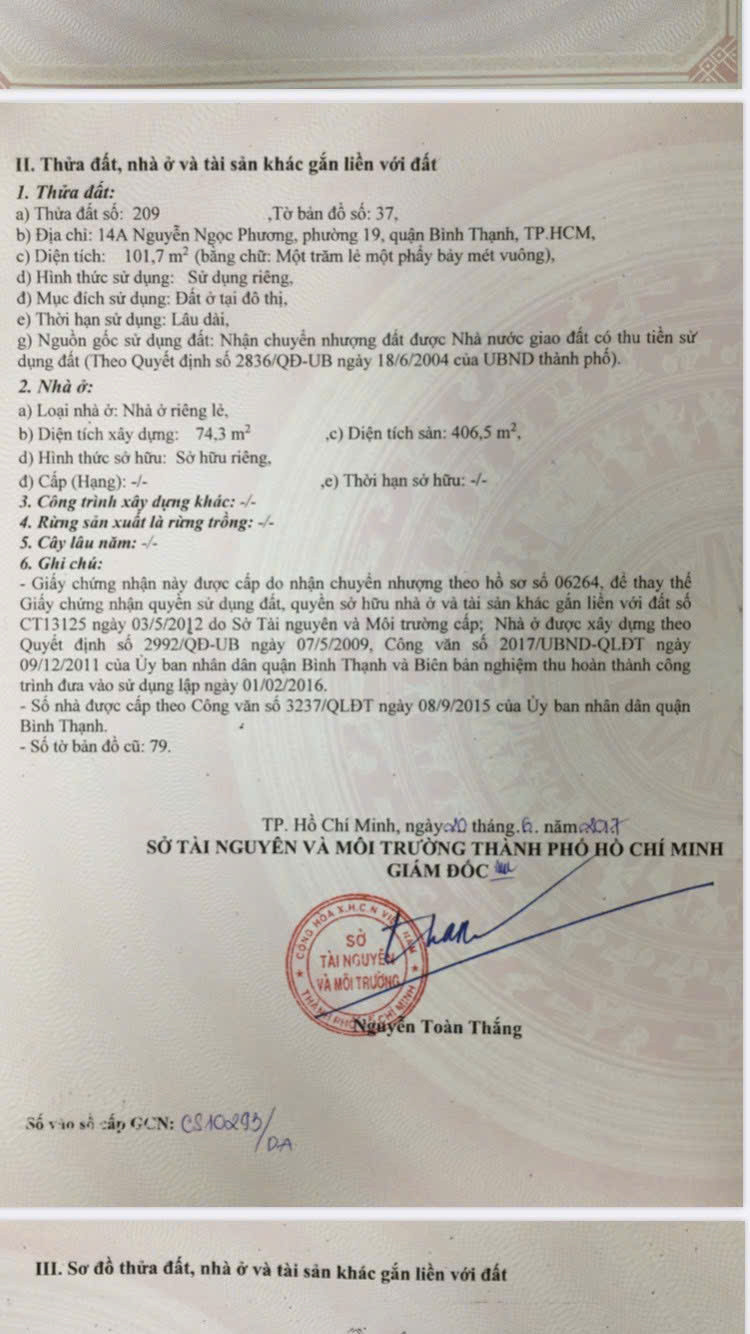 Bán nhà Trường Sa, Phường 19, Quận Bình Thạnh – Giá 45 tỷ