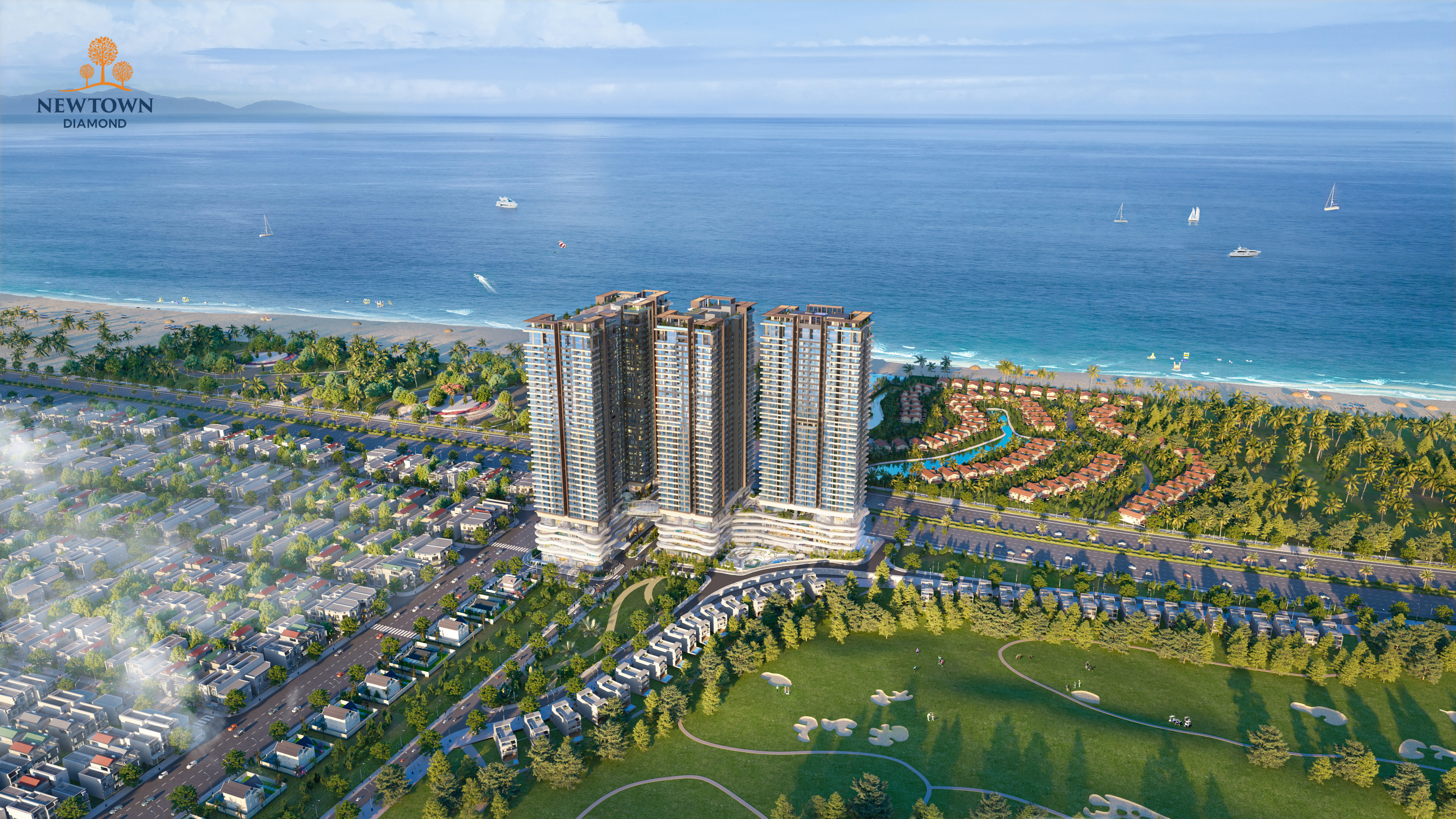 [Độc Quyền] Căn 45m2 chỉ 3.5 tỷ, sổ hồng lâu dài Newtown Diamond Đà Nẵng
