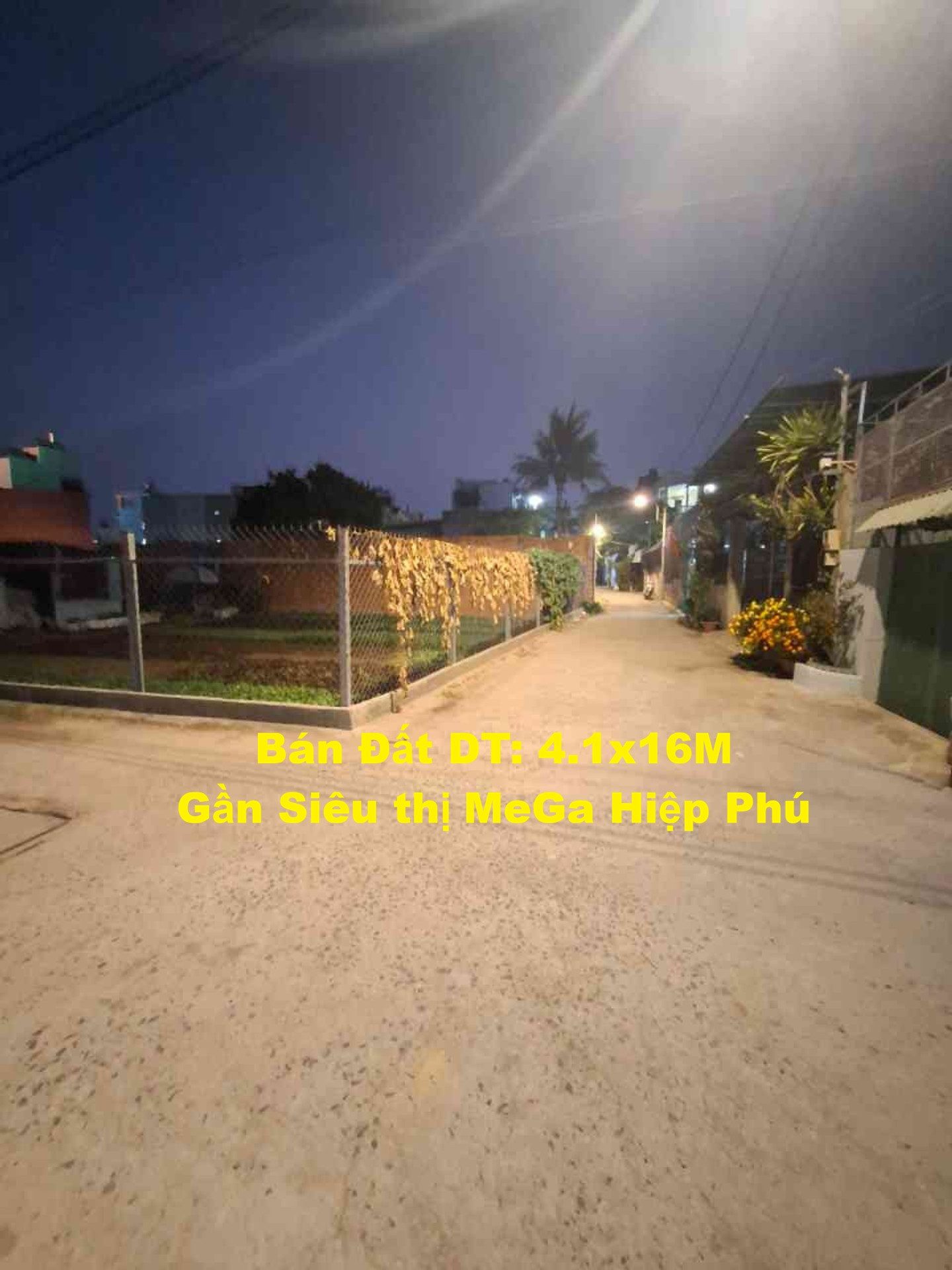 Bán đất thổ cư 65.4m2 (4.1x16) đường Trương Thị Hoa, Phường Tân Thới Hiệp, Quận 12