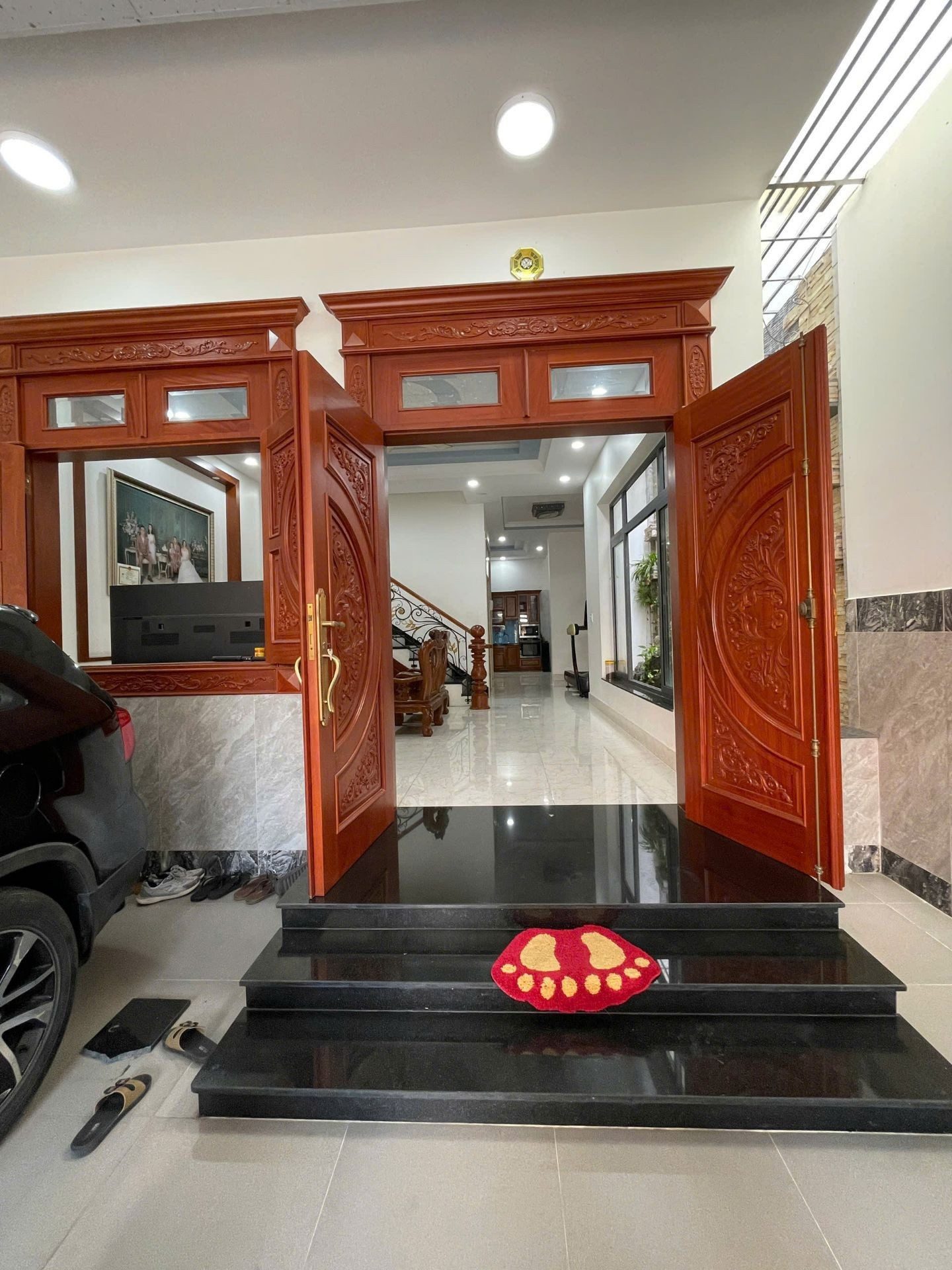 Nhà Phố 4 Tầng Mới 116m2 Xe Hơi ngủ Trong Nhà Sau Mega Martket Hiệp Phú Trương Thị Hoa p Tân Thới Hiệp Quận 12