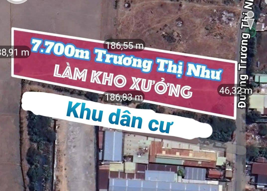 🛑️🛑 ĐẤTLỚN.COM chuyên đất nhà kho xưởng Hóc Môn: MẶT TIỀN TRƯƠNG THỊ NHƯ 7.700M² QH DÂN CƯ LÀM KHO XƯỞNG