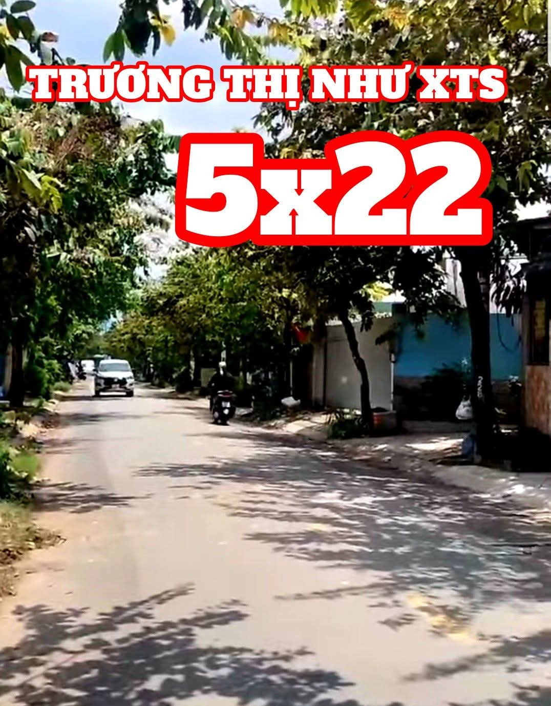 🔴 Mặt tiền Trương Thị Như, Xuân Thới Sơn, Hóc Môn 5x22m đất 110m² giá 4ty550