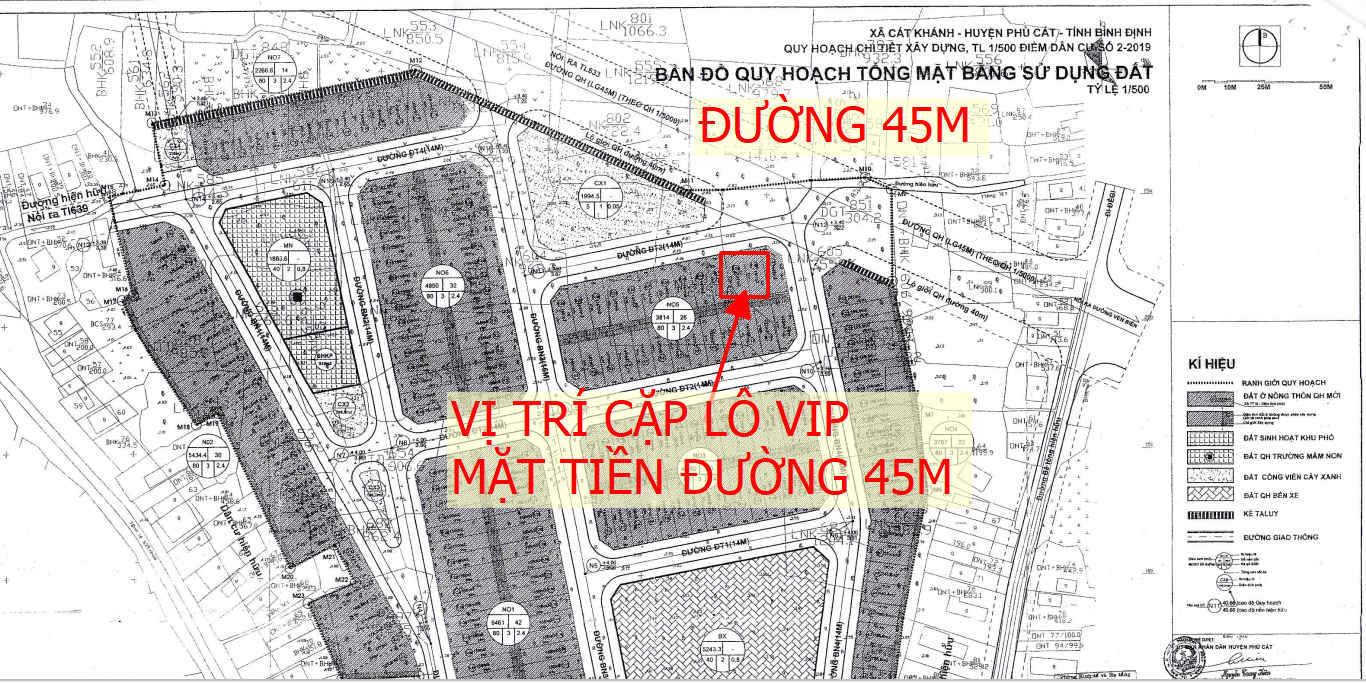 Bán nhanh lô đất ở Cát Khánh mặt tiền đường 45m, 3,5 tỷ, diện tích 0m2, pháp lý đầy đủ