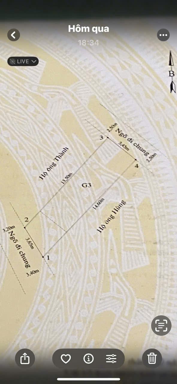 BÁN NHÀ 3 TẦNG NGÕ 174 VĂN CAO – NGÔ QUYỀN – Ô TÔ VÀO TẬN CỬA – HƠN 3 TỶ