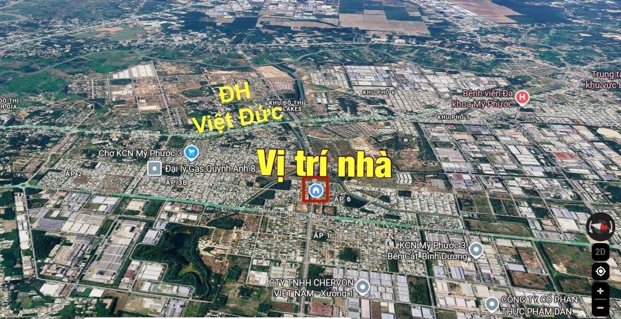 Bán Nhà 1 Trệt 1 Lầu Mặt Tiền Vành Đai 4 TP. HCM - Kết Nối Sân Bay Long Thành - Đối Diện KCN & ĐH Việt Đức - Giá 3.9 Tỷ.