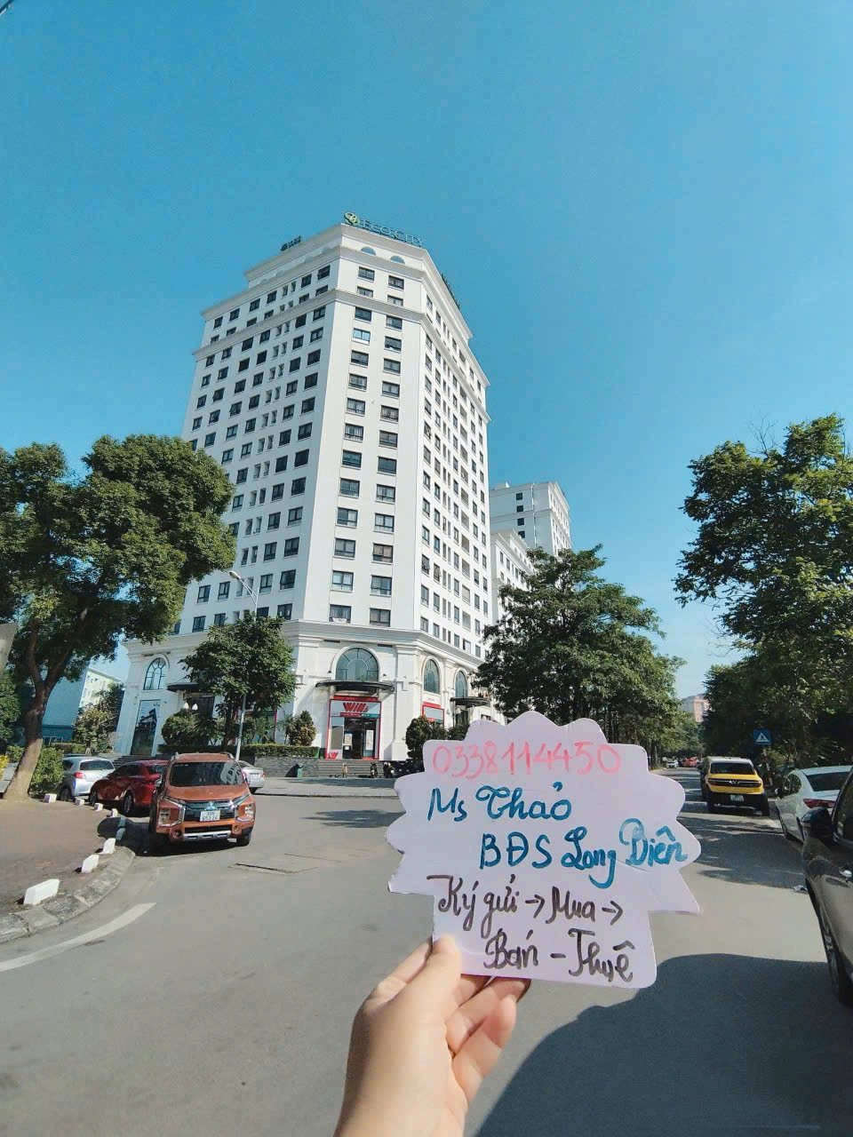 Cho thuê căn hộ CC Eco City Việt Hưng-78m2|2PN|2VS|Lô góc|Tầng trung đẹp!