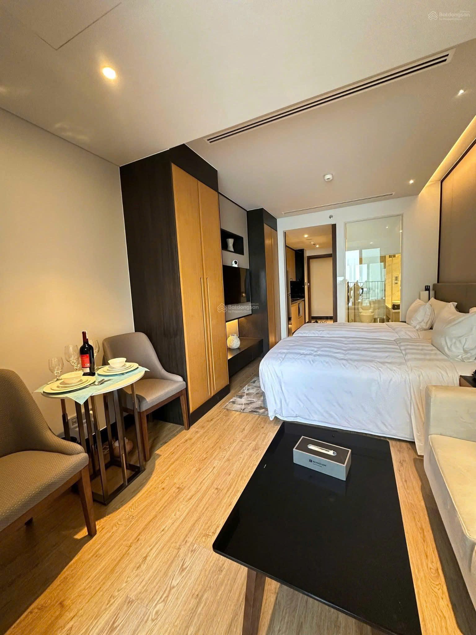 DUY NHẤT CĂN 1PN VIEW BIỂN VÀ VIEW THÀNH PHỐ TẠI SOLEIL, CK 19%, VẬN HÀNH 26TR/THÁNG, FULL NỘI THẤT