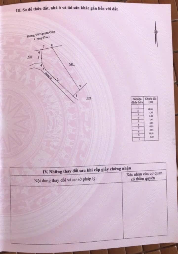DTH16 Bán đất tặng nhà 2 tầng mặt tiền Võ Nguyên Giáp xã Diên Thạnh cách biển 13km