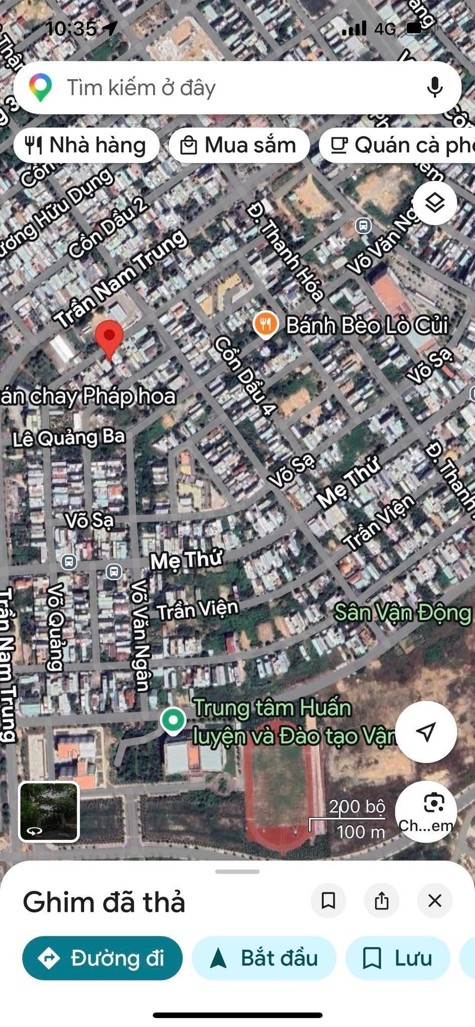 BÁN LÔ ĐẤT ĐƯỜNG 5M5 VÕ QUẢNG-GẦN CÁC DỰ ÁN LỚN HOÀ XUÂN CHỈ 5,05 TỶ