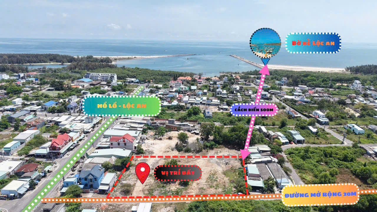 Hàng siêu ngộp 230m2 cách biển biển phước hải lộc an chỉ 300m giá chỉ 999tr