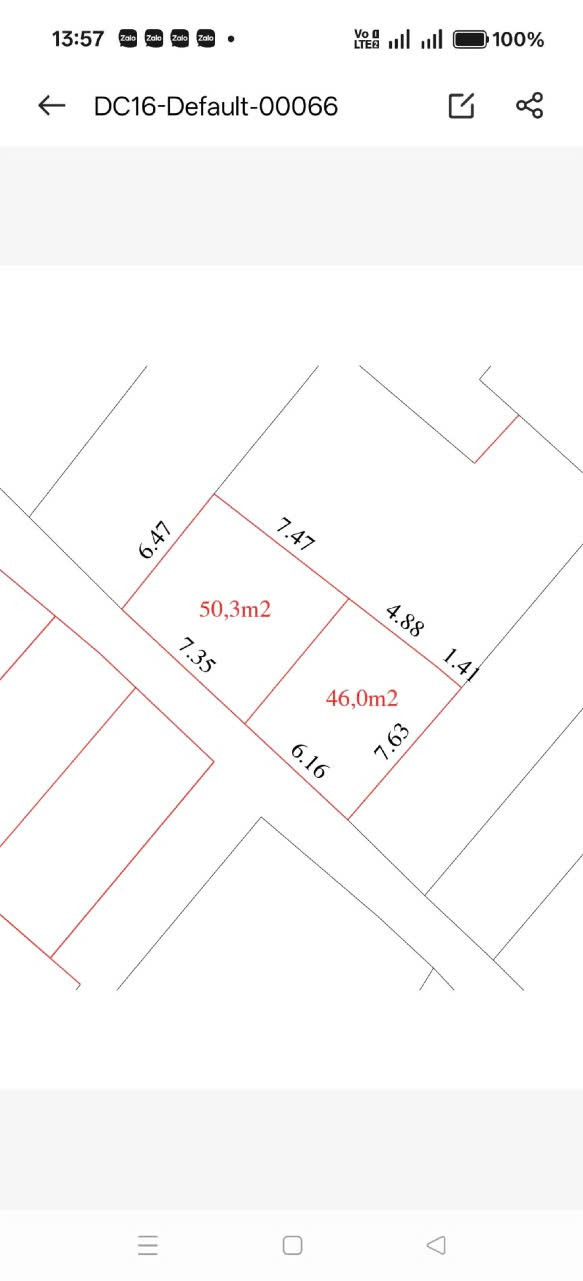 Bán đất 50m² ngang 7,3m giá 1.95 tỷ Phường Đồng Nguyên
