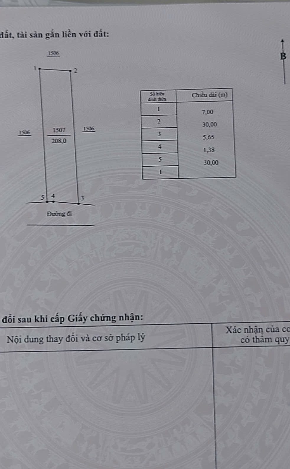 Bán đất 210m² có sẵn 100m² thổ cư , cách Qlo1a 1,5km , ngang 7mx30m giá 4xx triệu tại Xã Đức Phong Huyện Mộ Đức (đường xe tải) thông tứ hướng