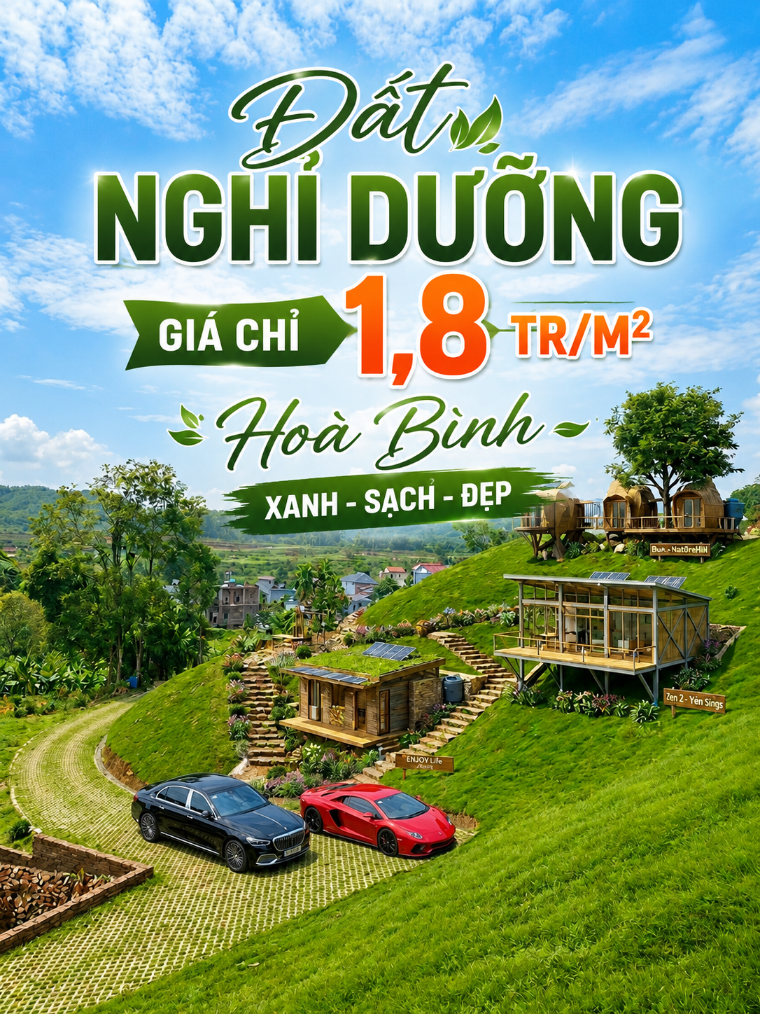 💎Sở hữu lô đất nghỉ dưỡng đẳng cấp – vị trí vàng – tiềm năng tăng giá mạnh tại , Hòa Bình