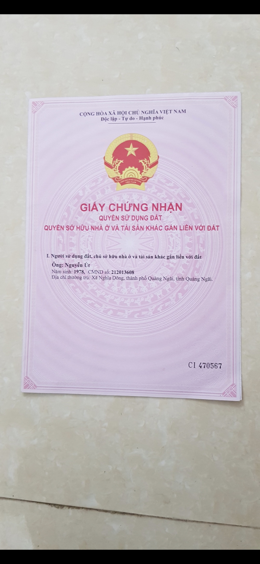 Bán căn nhà mặt đường kinh doanh thuận lợi