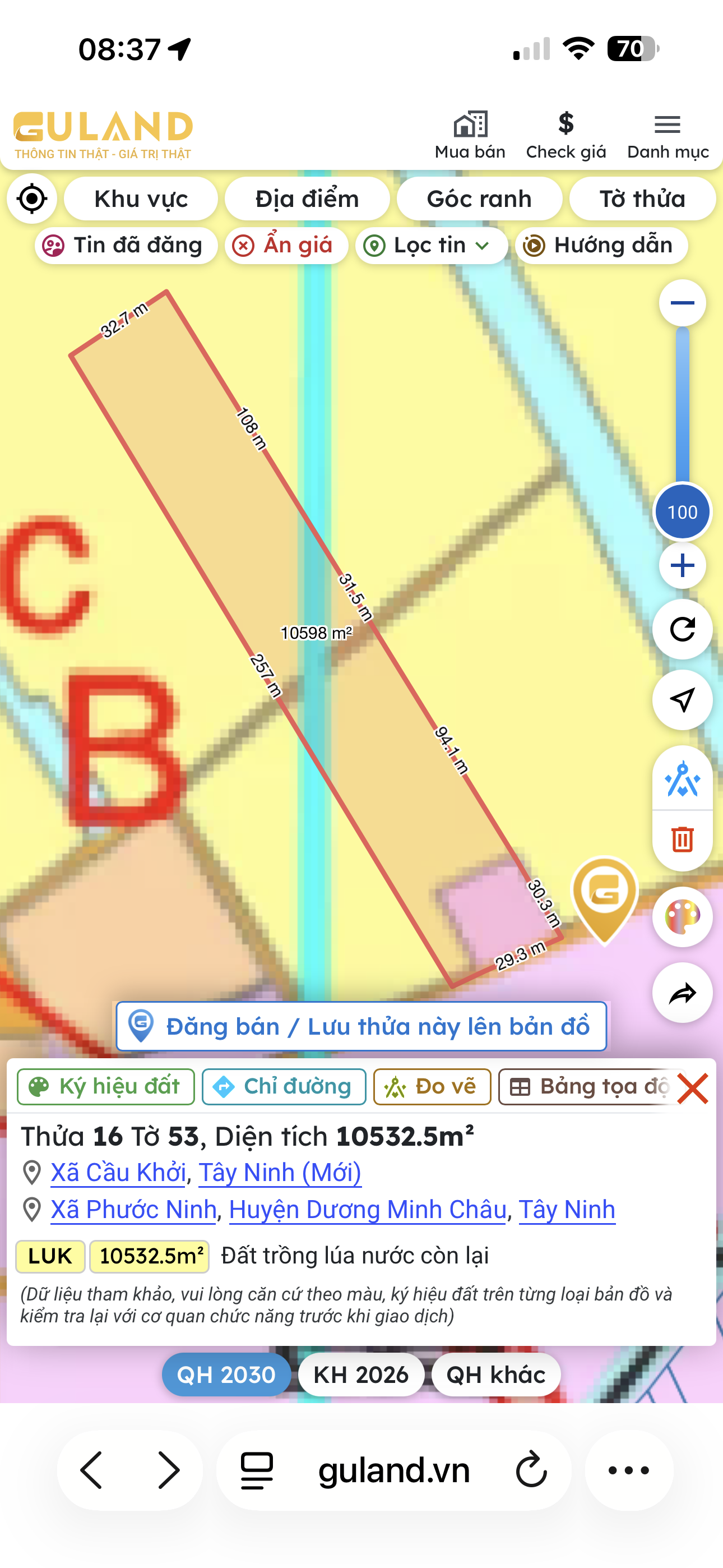 Nhà Đầu Tư Đừng Bỏ Lỡ Lô Đất Đẹp Giá Cực Tốt