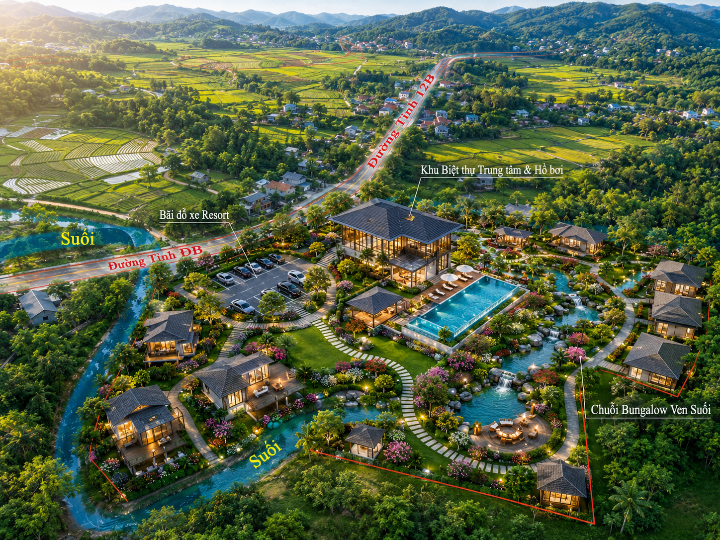 Đất Hòa Bình vị trí có thế mạnh của nghỉ dưỡng ,và đầu tư sinh lời..
