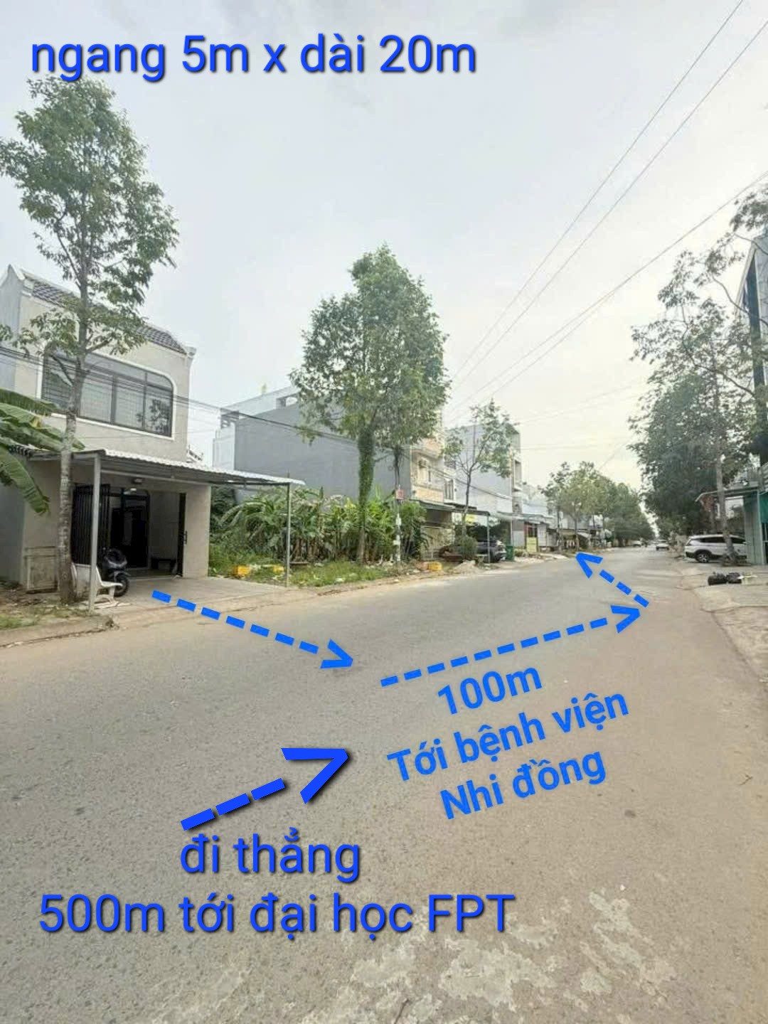 Bán nhà đường xuân hồng khu đối diện bv nhi đồng
