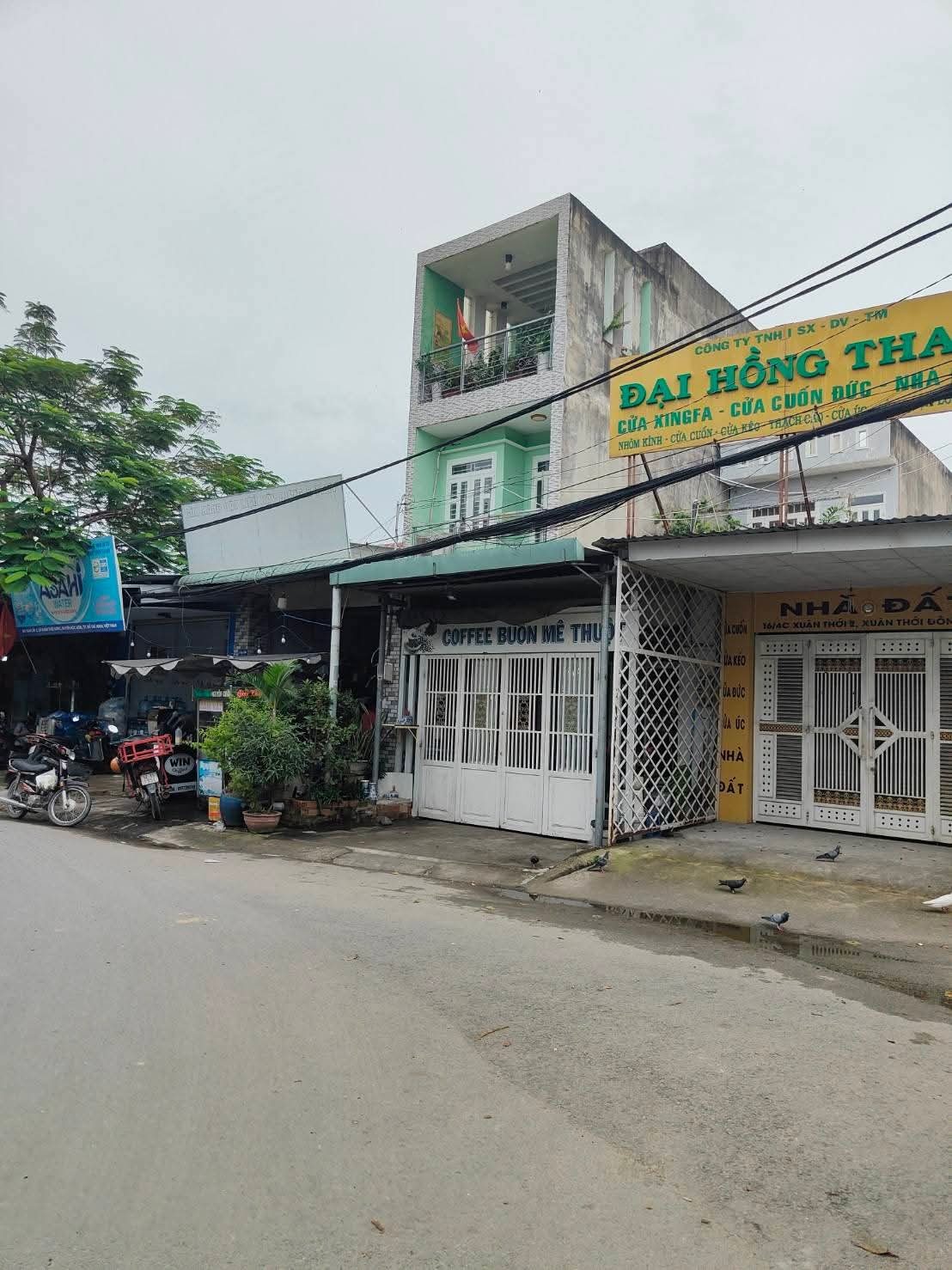 Bán nhà mặt tiền buôn bán kinh doanh MT đường Xuân Thới 2 xã Xuân Thới Đông huyện Hóc Môn TPHCM, DT: 4x25m.