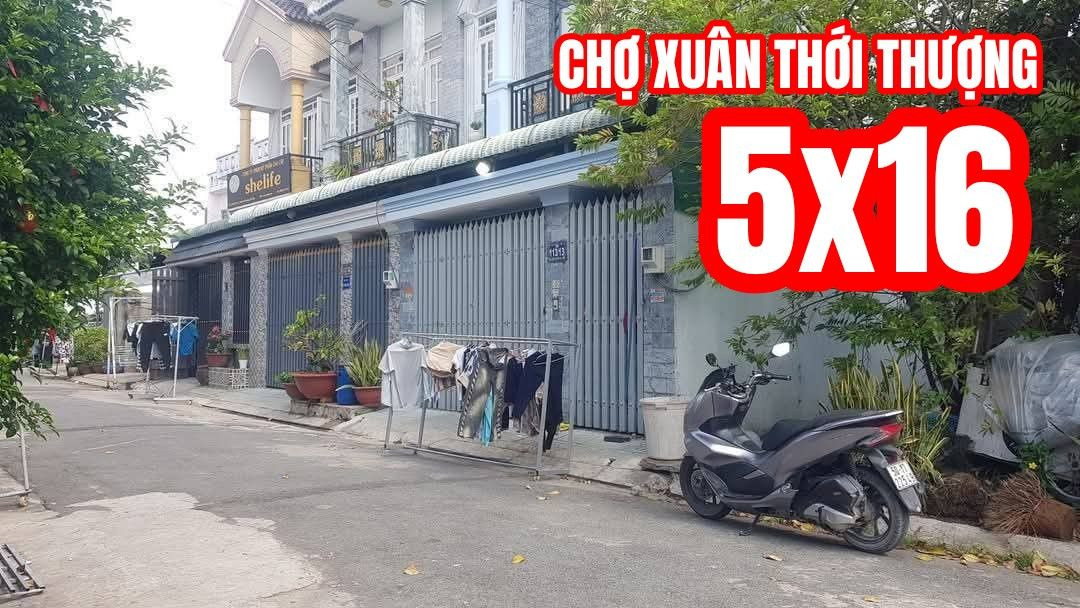 🟥Nền đất 85m² ngang 5x17 SHR thổ cư ngay sau chợ Xuân Thới Thượng 2.95 tỷ Xã Bà Điểm nhanh gọi 0994 123 567 phục vụ 24/7