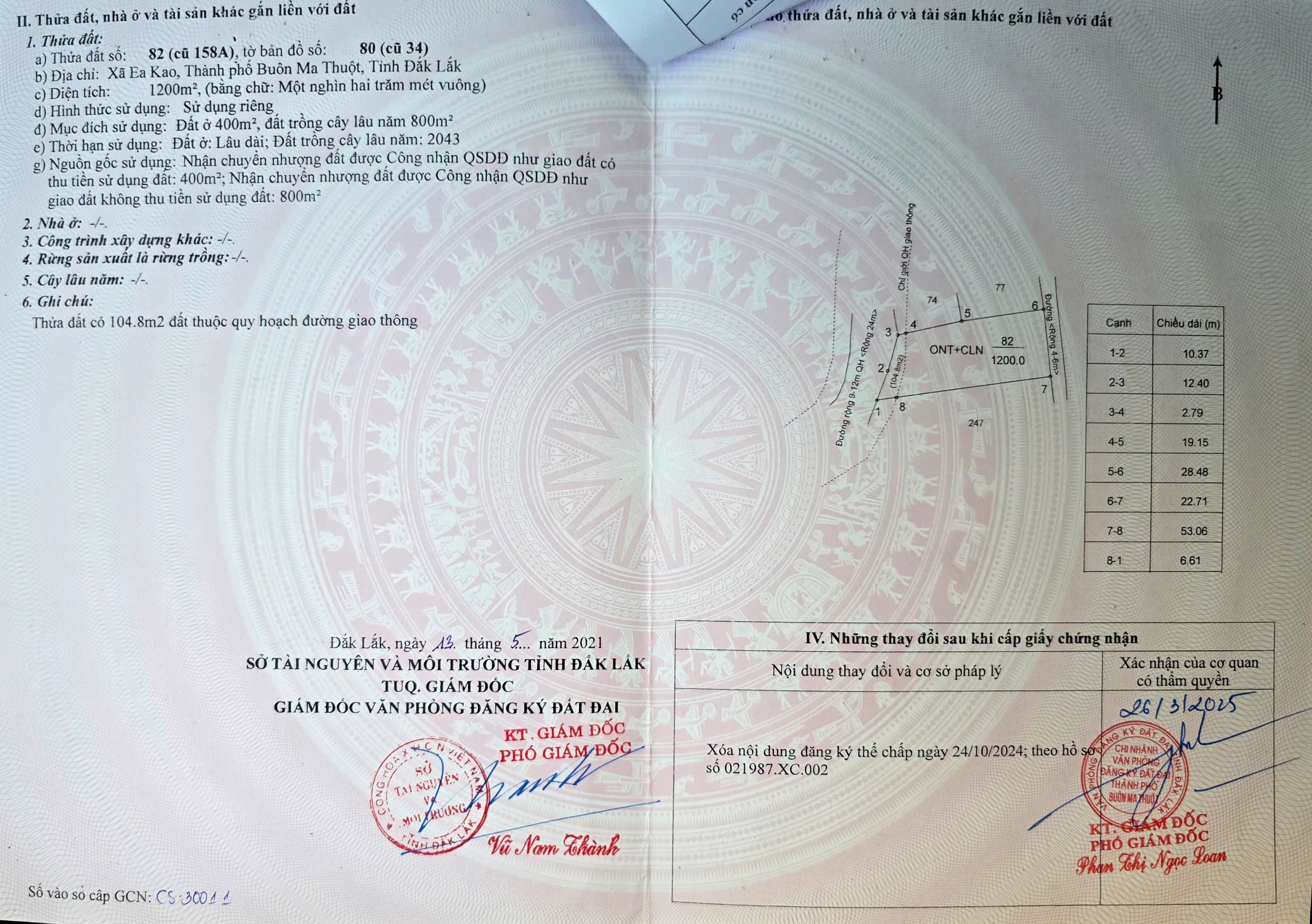 Mặt tiền ywang nối dài gần chợ eakao giá tốt hàng