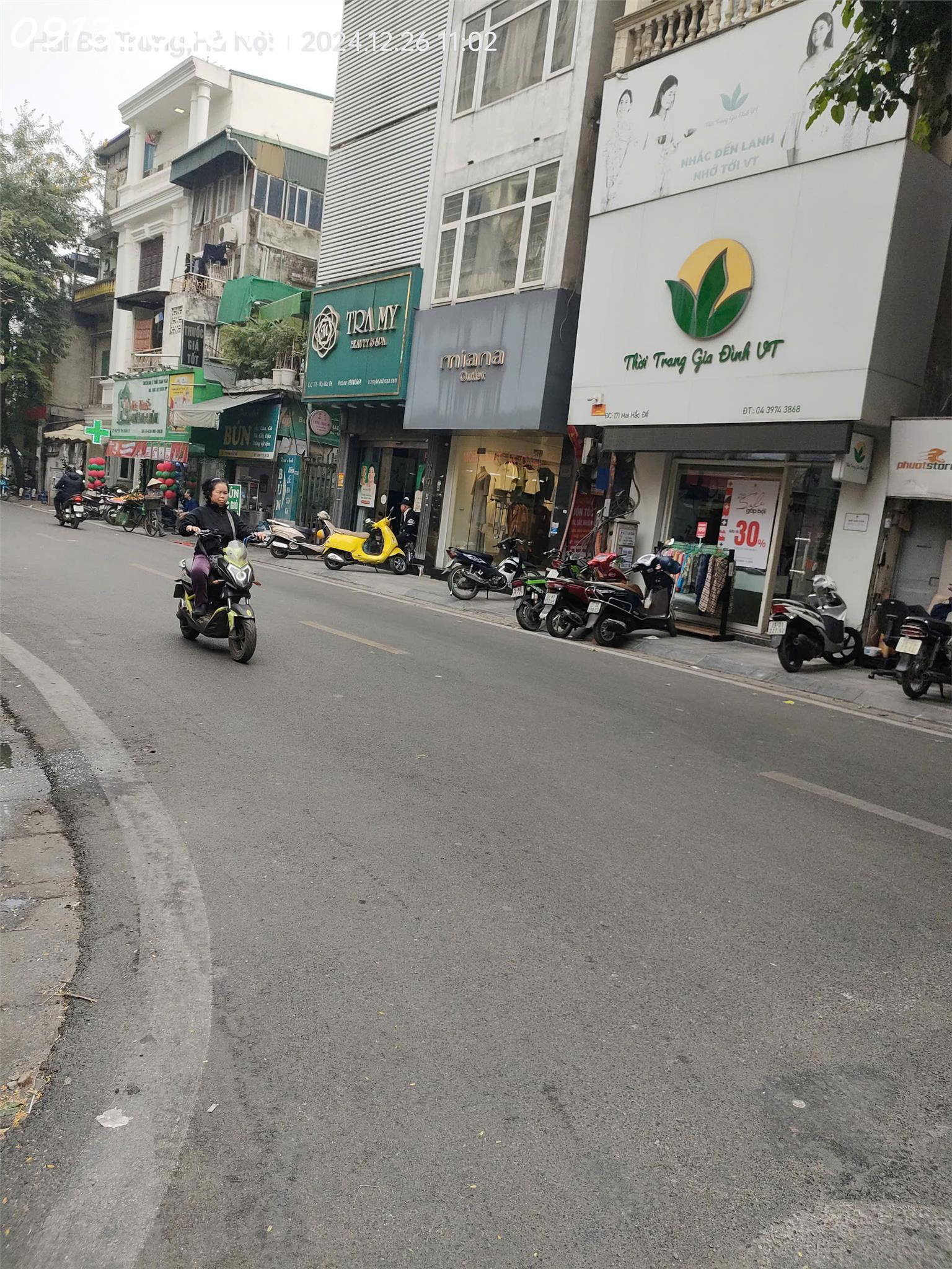 Cho thuê gấp lâu dài giá rẻ mặt phố Yên Phụ 115m, tầng 2, mặt tiền 6m, 35 tr/th Tây Hồ.