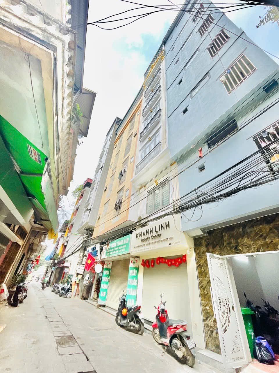 BÁN NHÀ MẶT NGÕ Ô TÔ TRÁNH ĐƯỜNG YÊN XÁ. 7 TẦNG. THANG MÁY. KINH DOANH.