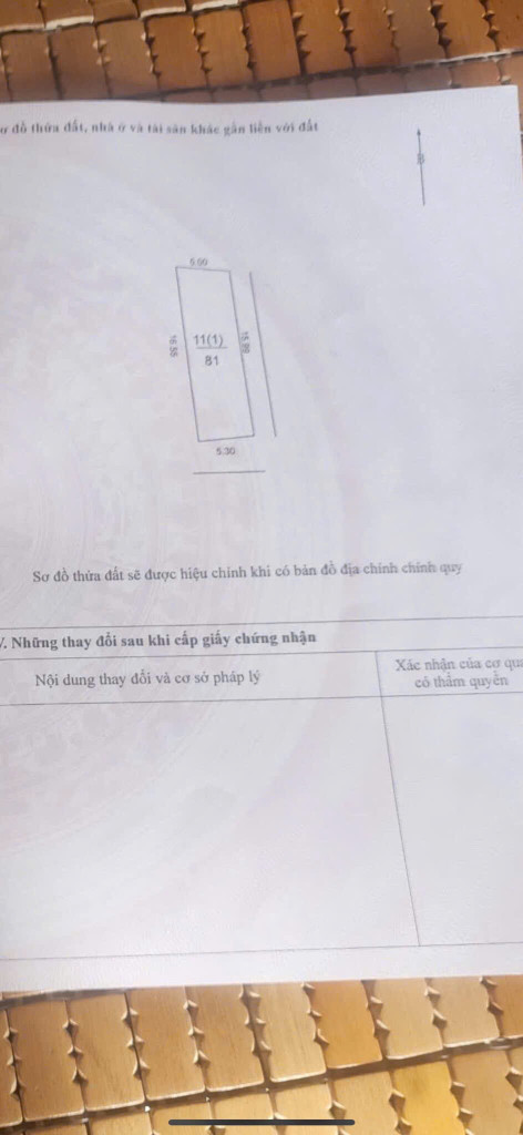 Bán 81m2 đất Ngọc Giang Vĩnh Thanh giá 170tr có TL Lô góc full thổ cư