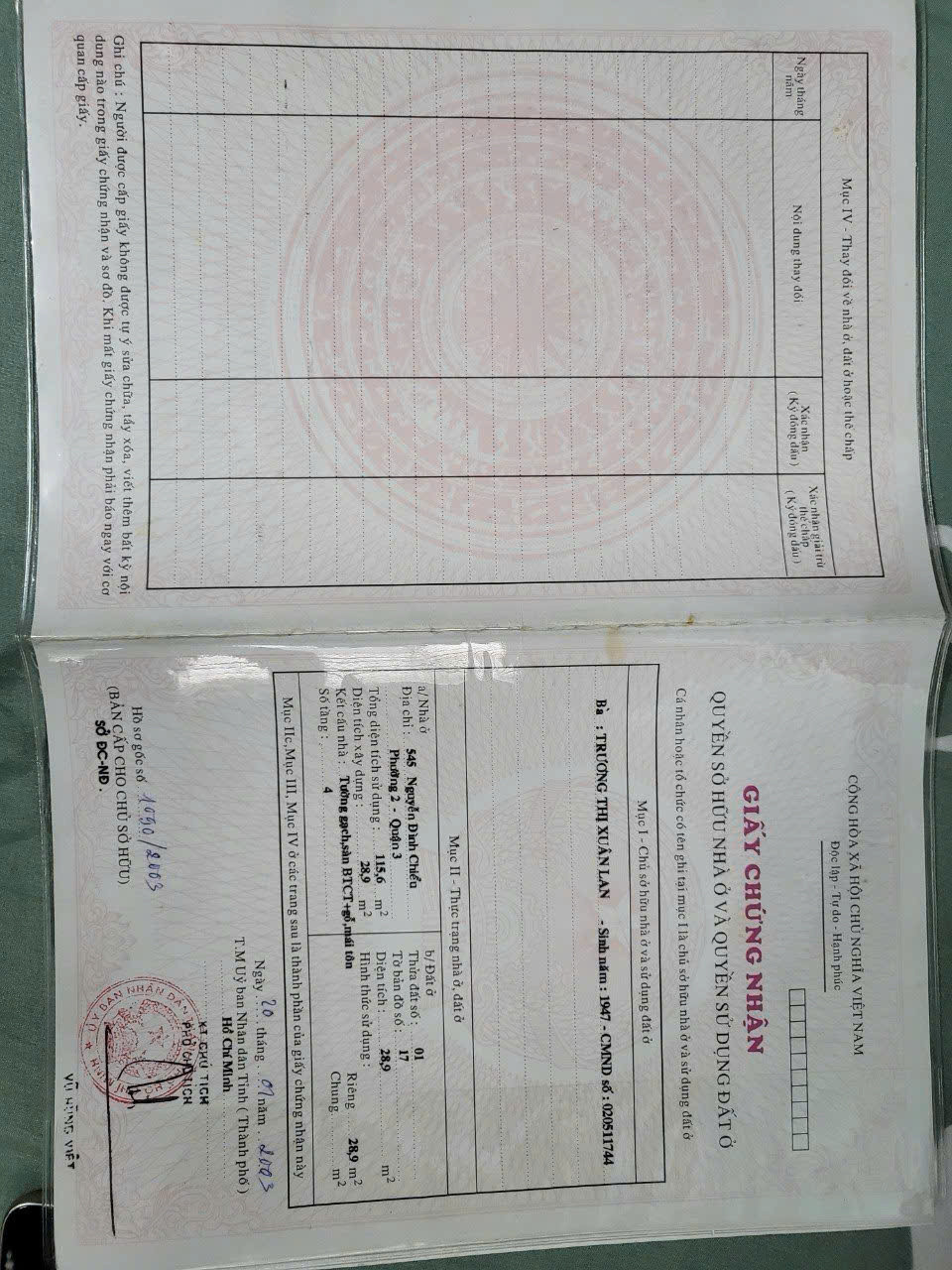 Bán nhà Nguyễn Đình Chiểu, P.2, Quận 3 – Giá 42 tỷ