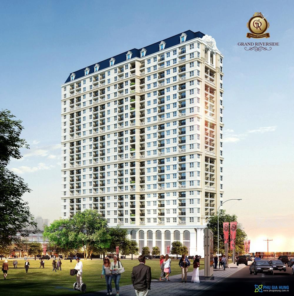 Bán rẻ căn hộ Grand Riverside 3 phòng ngủ full nội thất trung tâm Sài Gòn