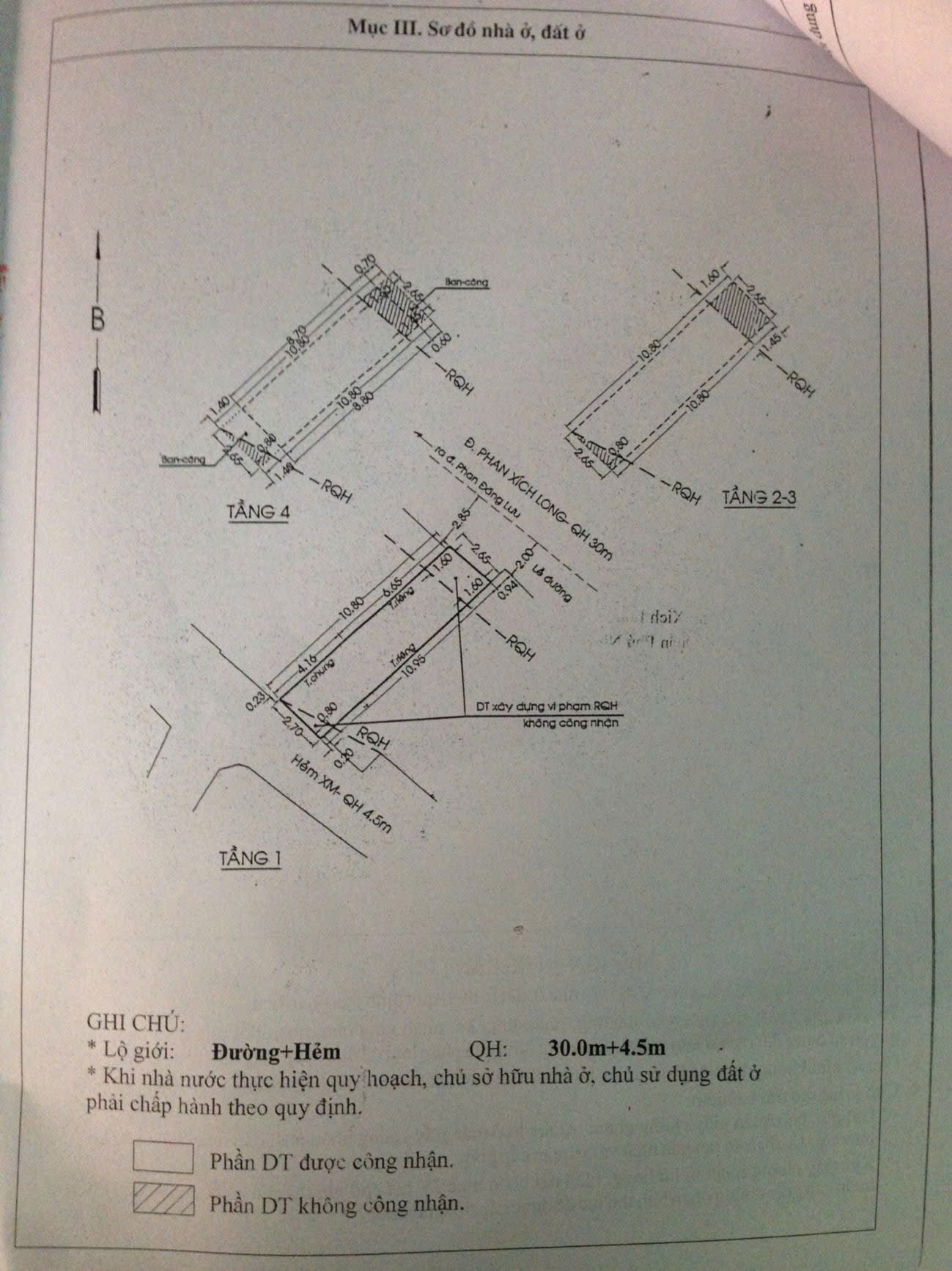 Bán Nhà Mặt Tiền 277-279 Phan Xích Long, P2, Phú Nhuận