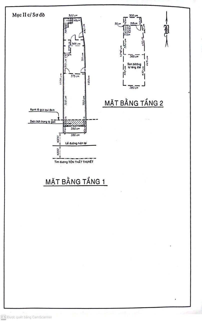 Chính Chủ Bán Nhà Mặt tiền 258 Tôn Thất Thuyết – Giá 17,5 tỷ