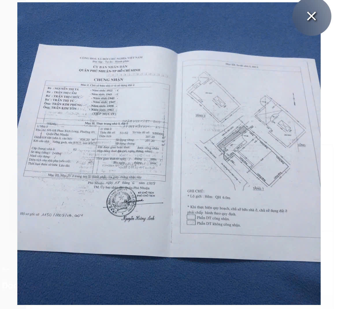 Bán Nhà Hẻm 6/6-6/8 Phan Xích Long, P3, Phú Nhuận