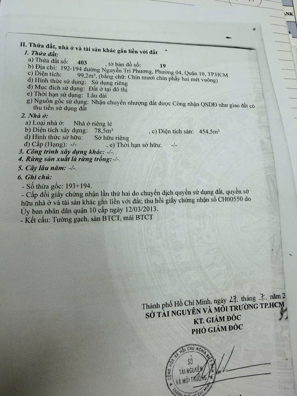 Bán nhà - 194 Nguyễn Tri Phương, P.4, Quận 10 – Giá 87 tỷ