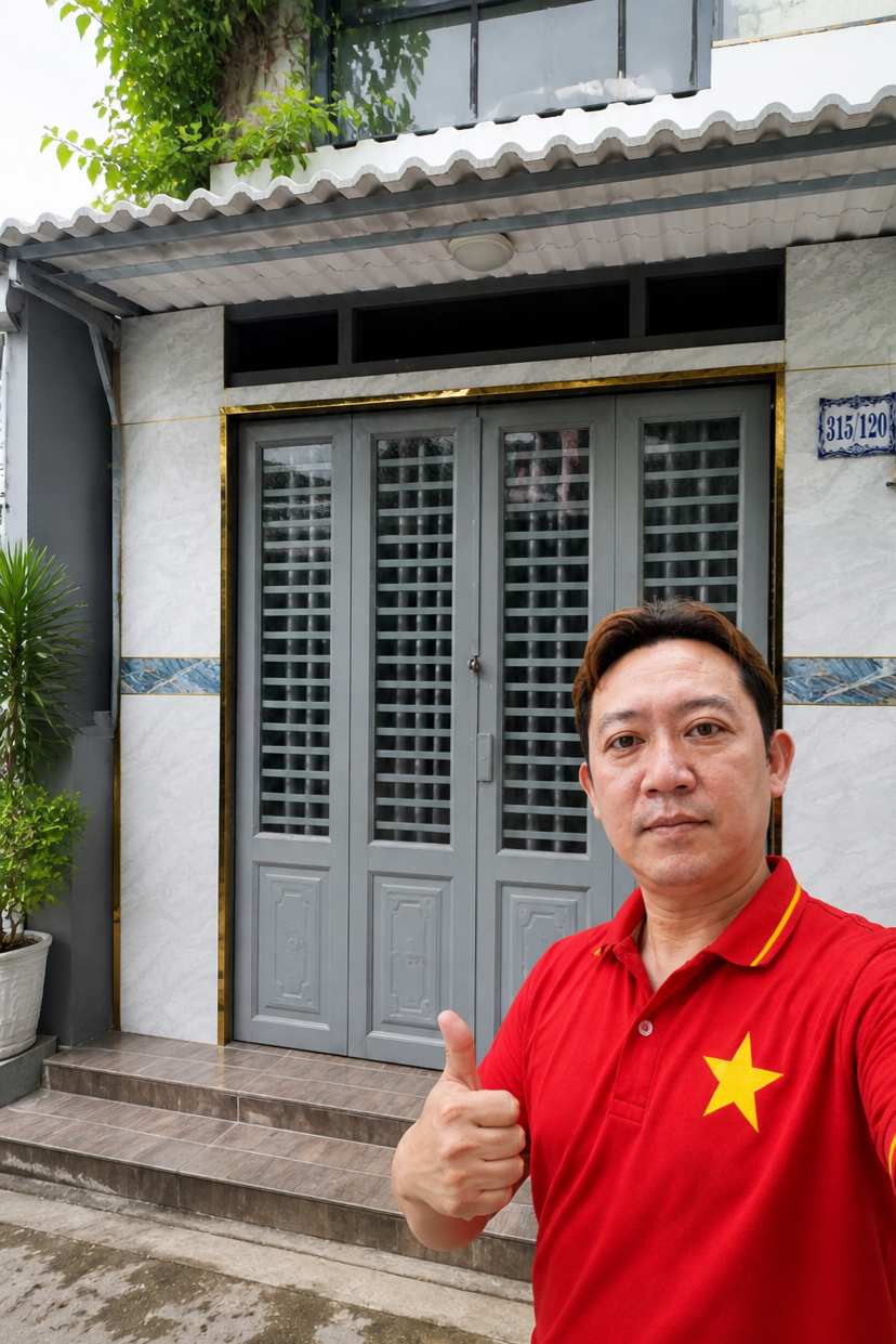 CH.152 – NHÀ 2 TẦNG HƠN 40m², NHỈNH 5Tỷy, HẺM XE 🚗