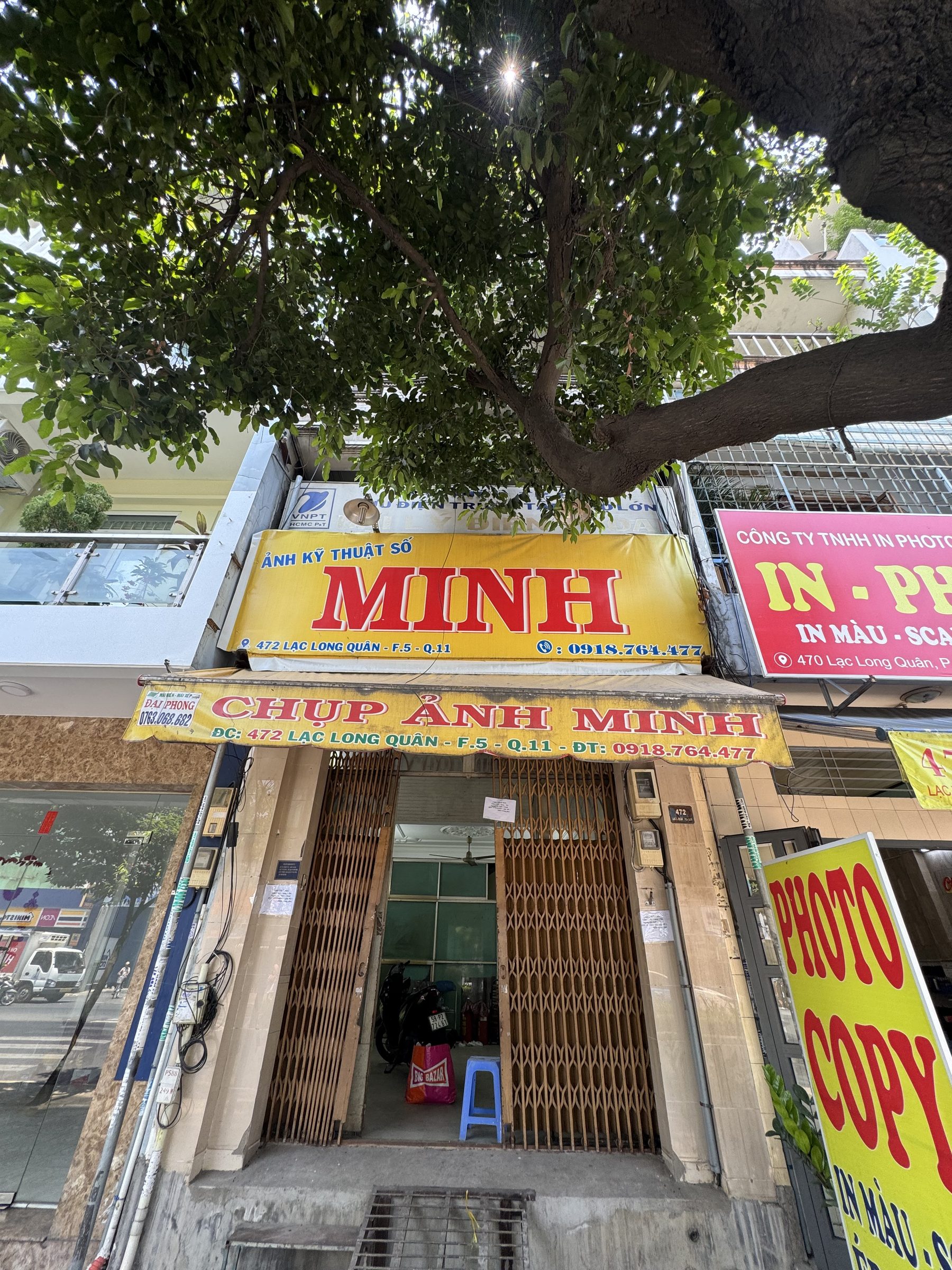 Cho thuê nhà mặt tiền Lạc Long Quân