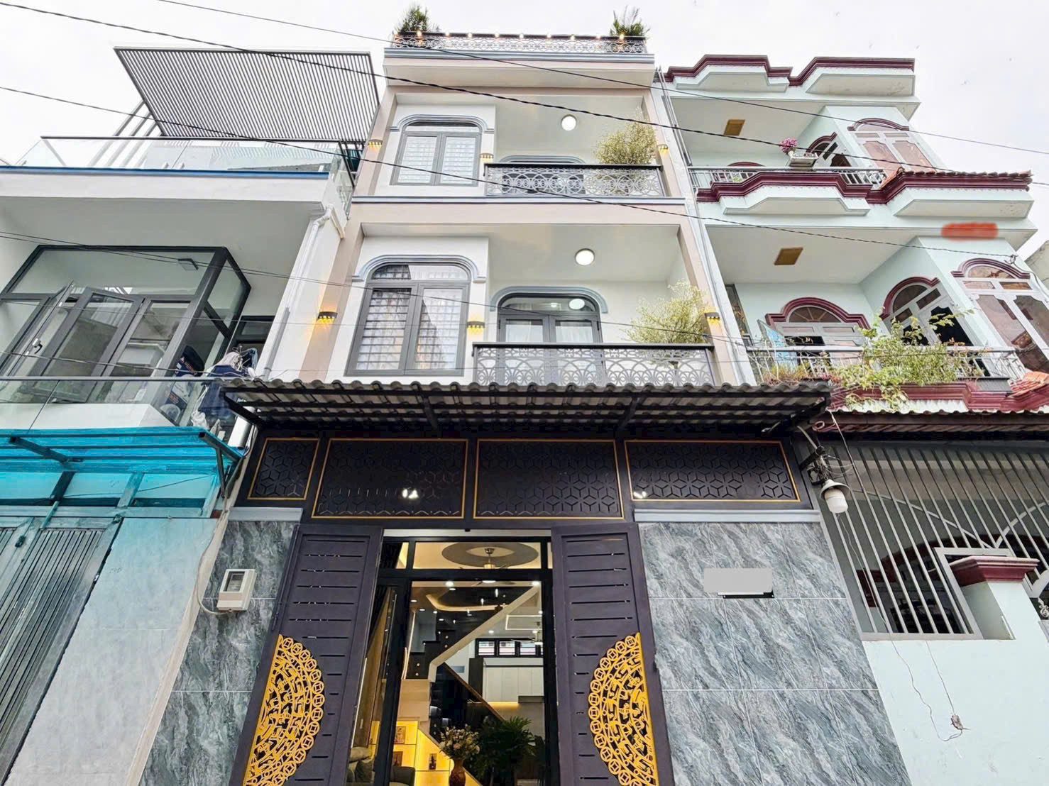 Cơ hội đầu tư tốt nhà 68m2 Nguyễn Đình Chiểu, giá 3 tỷ 590. Đoạn 2 chiều xây 1 trệt 2 lầu, hẻm 6m