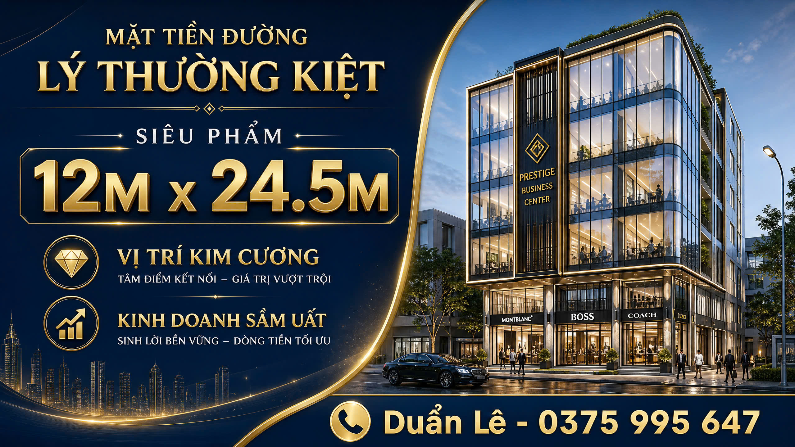 [BÁN NHÀ] SIÊU PHẨM MẶT TIỀN 12M ĐƯỜNG LÝ THƯỜNG KIỆT – DIỆN TÍCH KHAN HIẾM – CƠ HỘI VÀNG CHO NHÀ ĐẦU TƯ TÀI CHÍNH