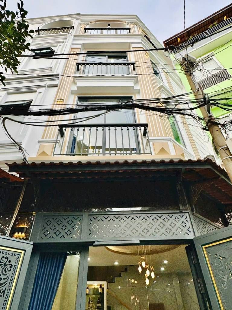 Gấp bán nhà 4 tầng bình thạnh, sổ hồng riêng, chính chủ