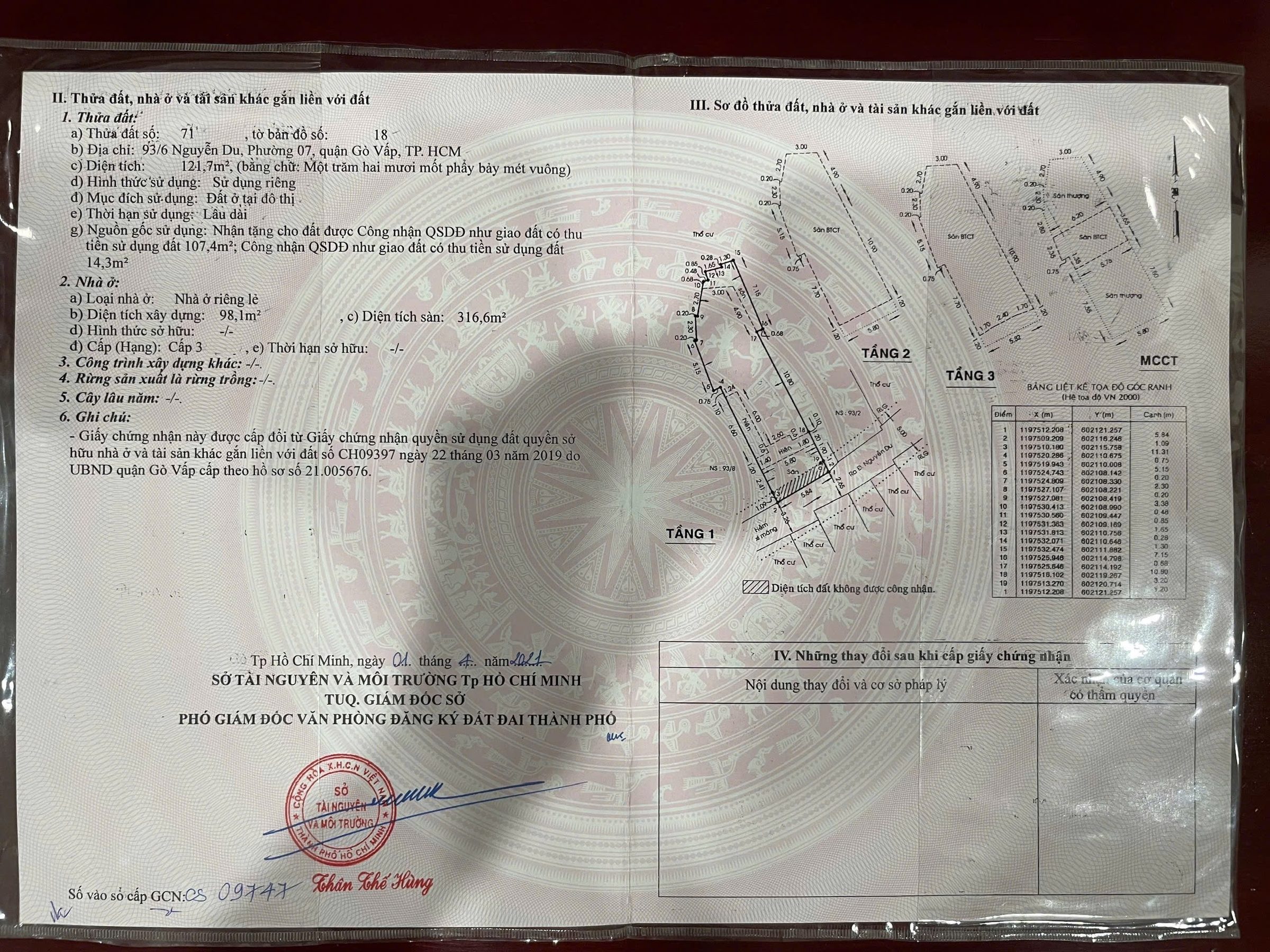Chính Chủ Bán Nhà Hẻm 93/6 Nguyễn Du – Giá 15,5 tỷ