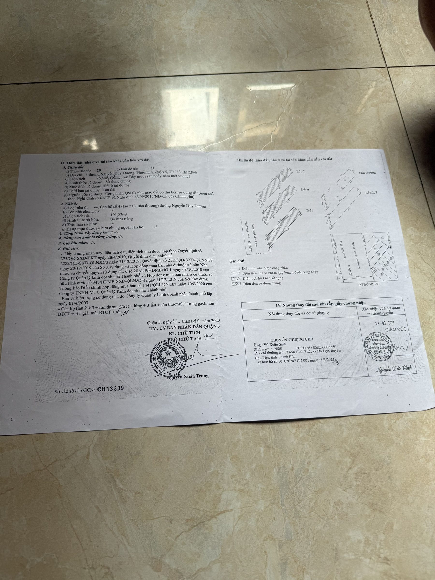 Chính Chủ Bán Nhà Mặt tiền 4 Nguyễn Duy Dương – Giá 24 tỷ