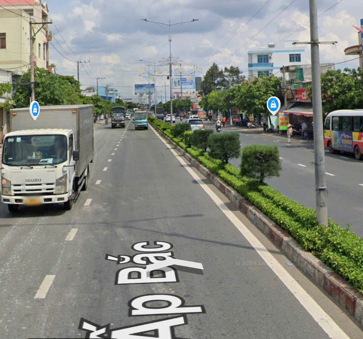 356M2 ĐẤT THỔ CƯ MẶT TIỀN ĐƯỜNG ẤP BẮC GẦN NGÃ 3 TRUNG LƯƠNG MỸ THO