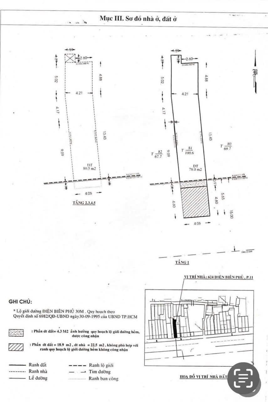 Bán nhà Điện Biên Phủ, Phường 11, Quận 10 – Giá 29,5 tỷ