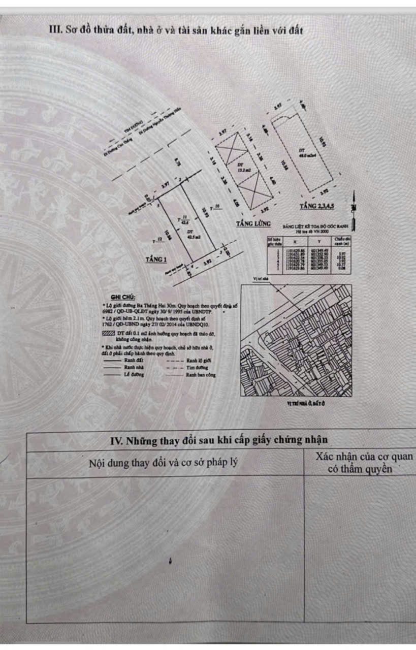 Chính Chủ Bán Nhà Mặt tiền 59A Đường 3 Tháng 2 – Giá 30 tỷ