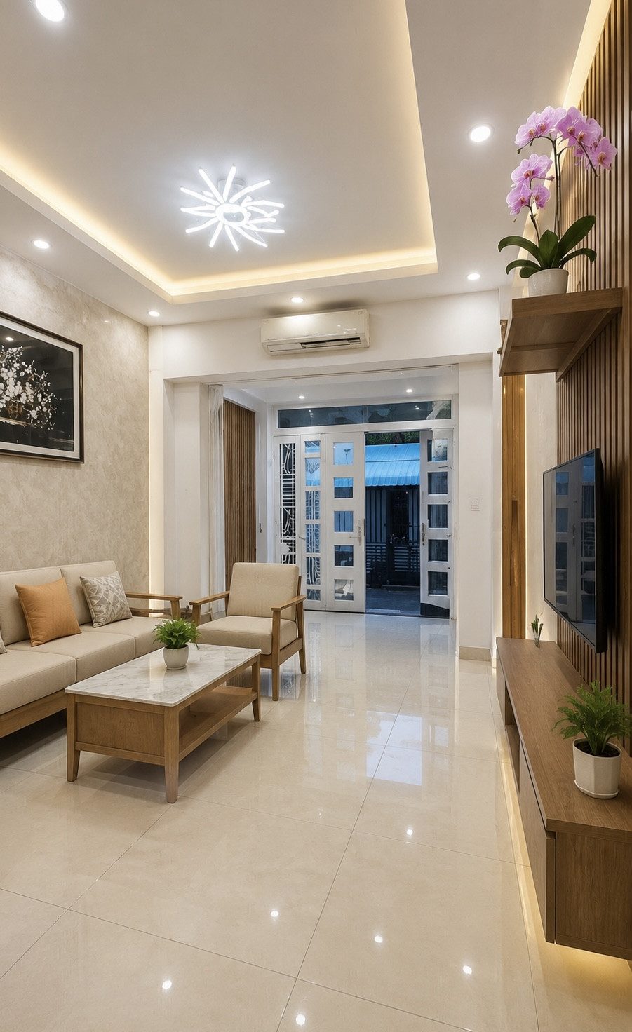 Phú Lâm Q6, Nhà Đẹp, 4 PN, DT 58 M2, Nhỉnh 5 Tỏi .