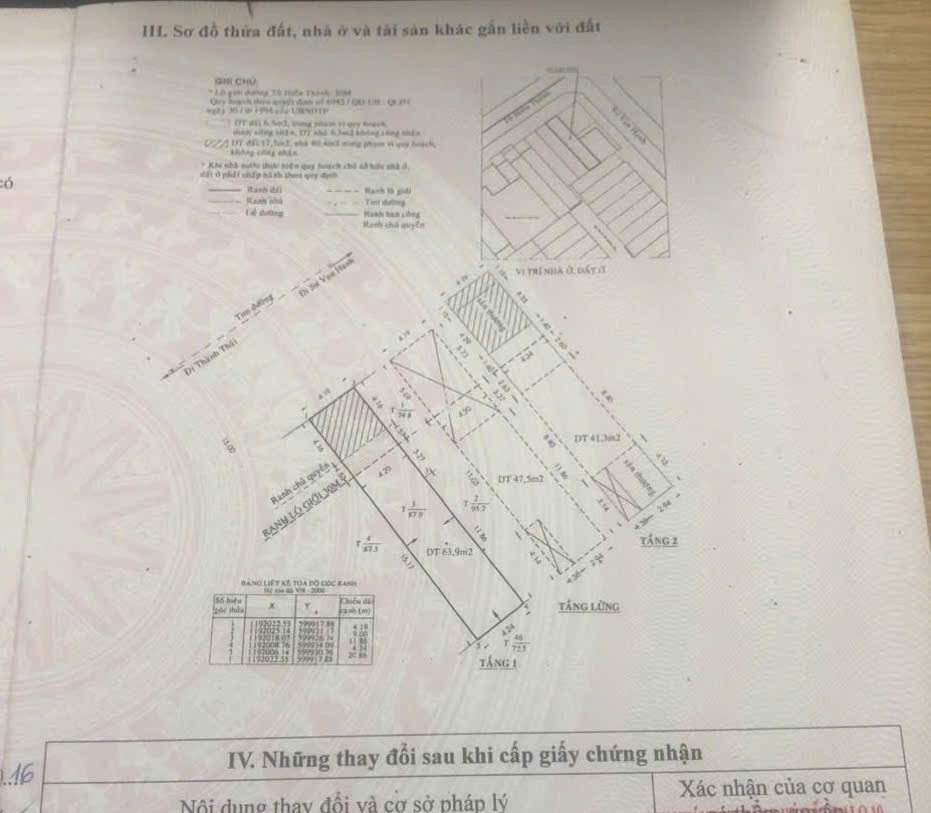 Chính Chủ Bán Nhà Mặt tiền 307 Tô Hiến Thành – Giá 30 tỷ